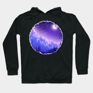 Night Mountains Hoodie